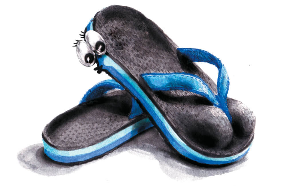 A pair of thongs isn't as Australian as you might think
